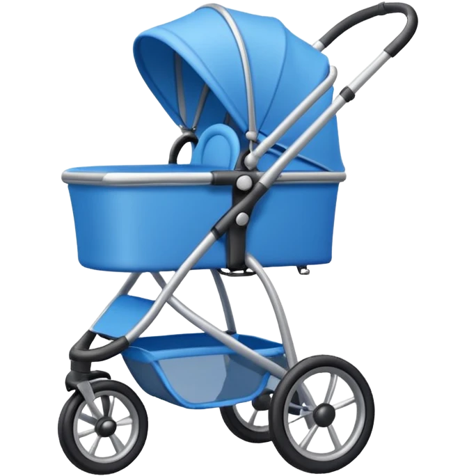 blue stroller emoji