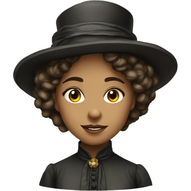 Victorian young woman emoji