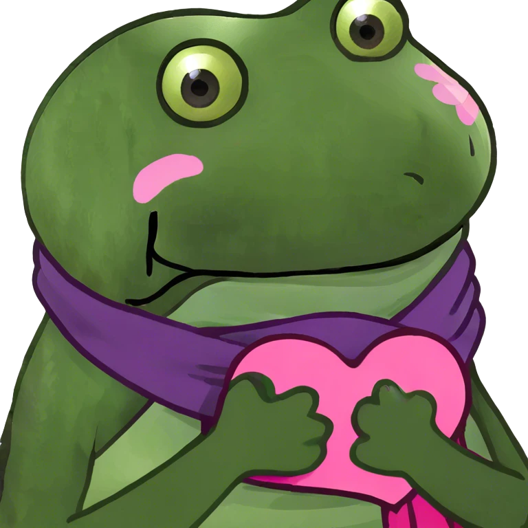 Melting heart pink and purple  emoji
