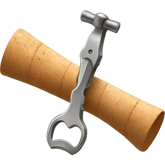 cork screw emoji