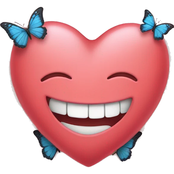 Heart with butterflies  emoji