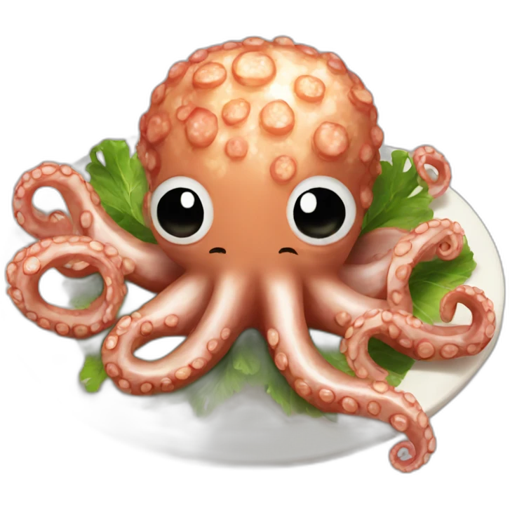 pulpo dish emoji