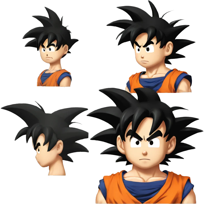 Goku dragon ball z emoji