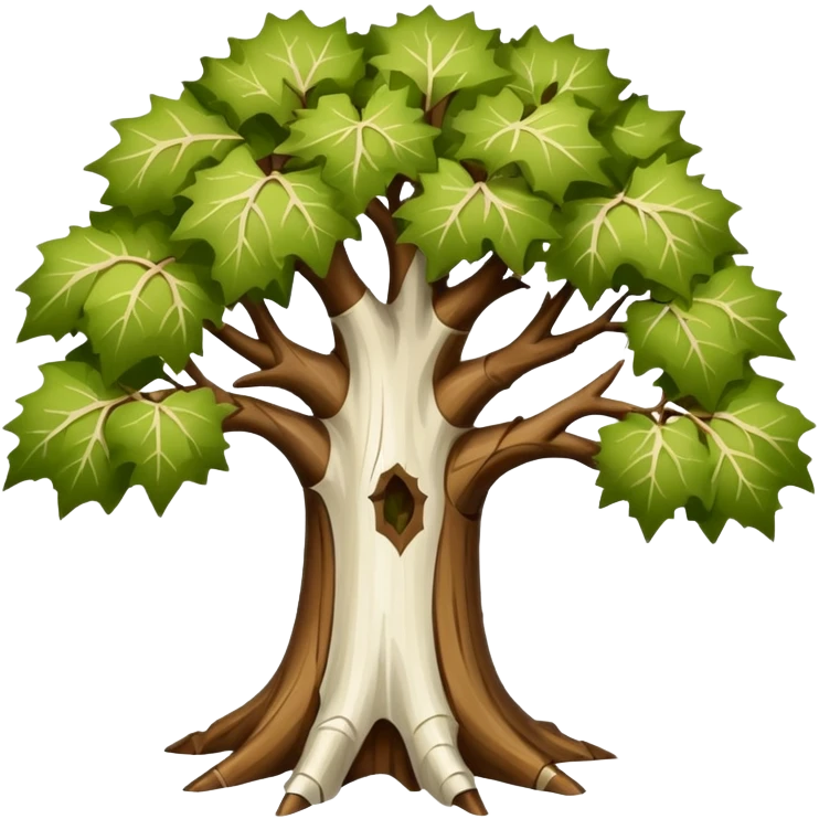 Sycamore tree emoji