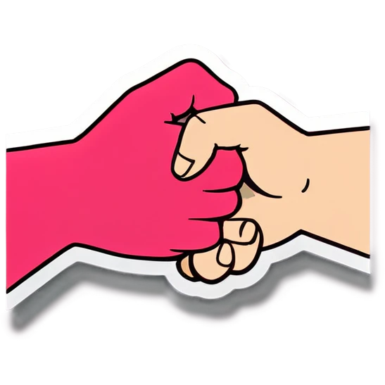 Pinky promise emoji