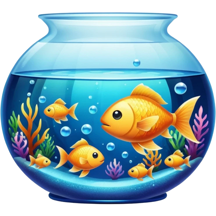 Fish in a tank  emoji