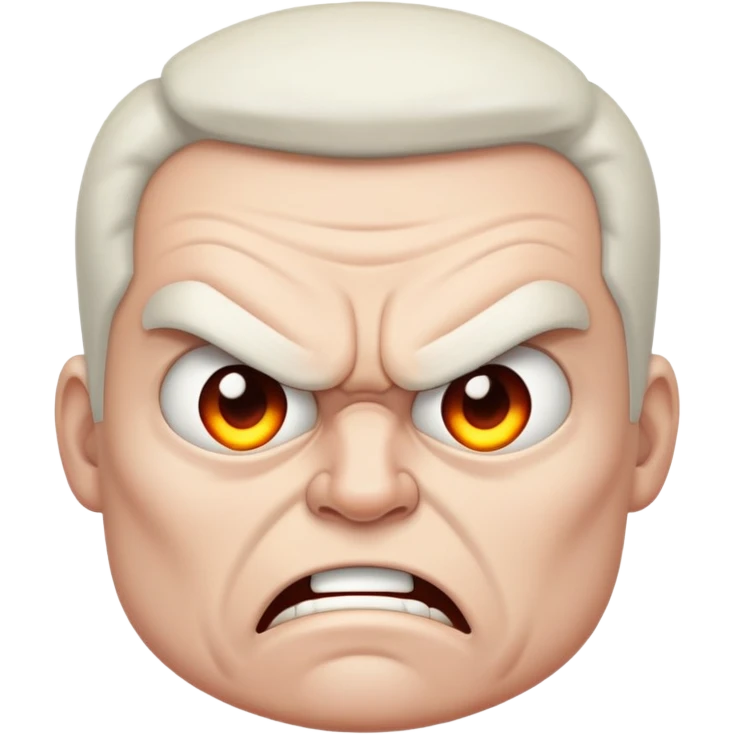 very angry face emoji