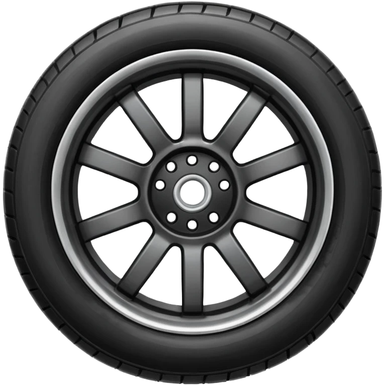 Car wheel  emoji