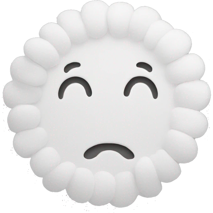 Cotton pad  emoji