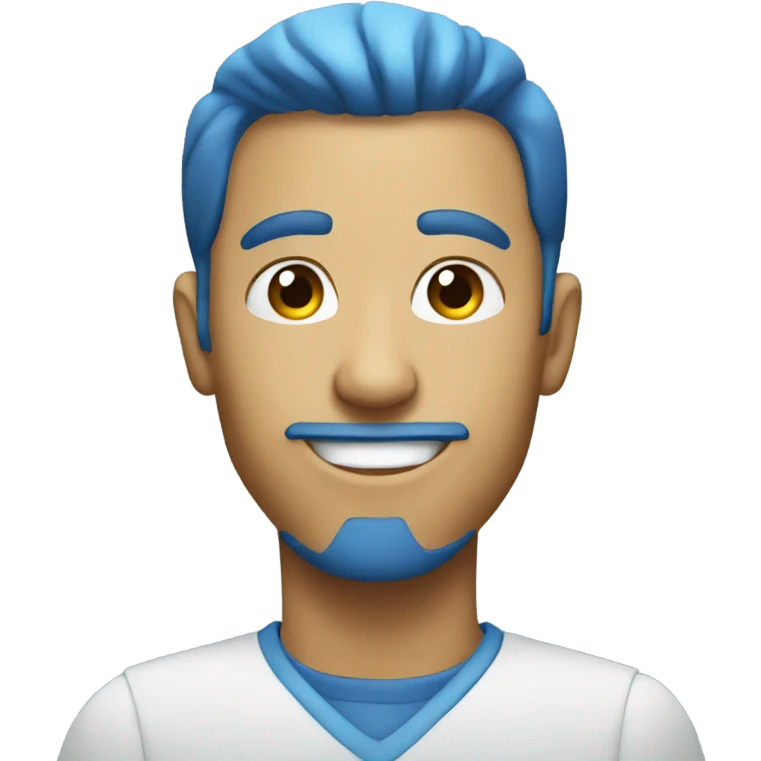 Create a blue verification emoji emoji