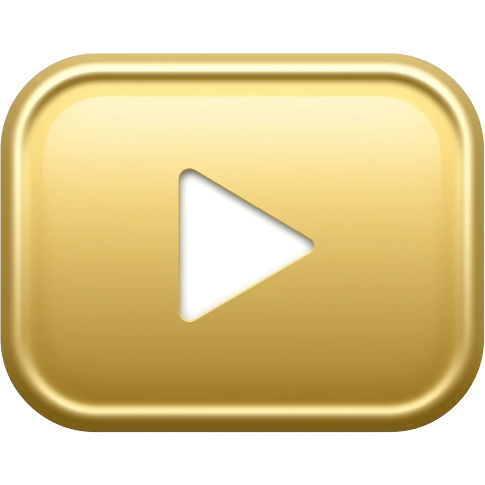 boton de oro de youtube emoji