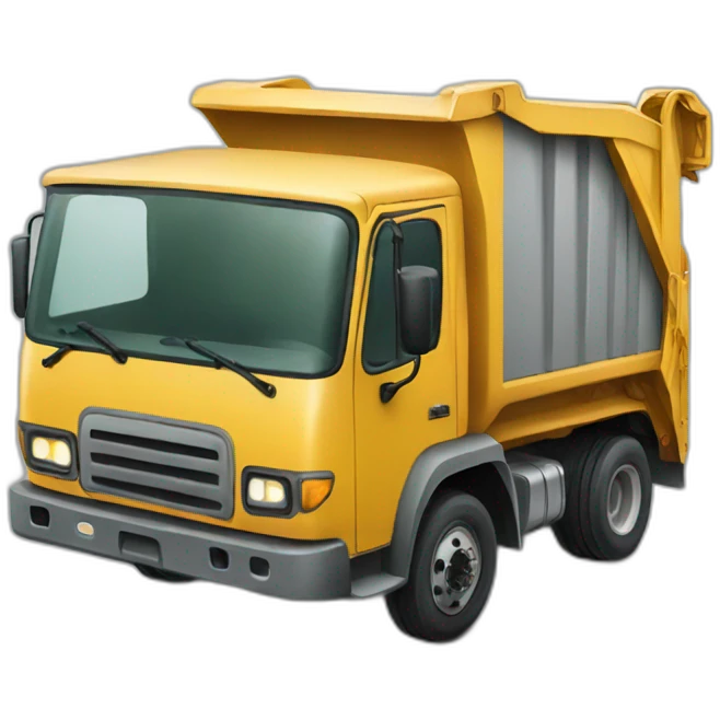 garbage truck emoji