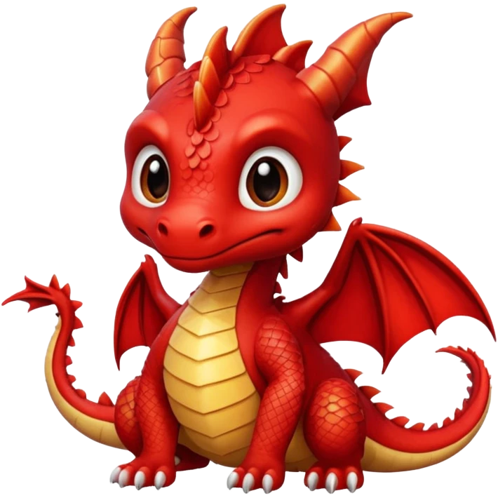 baby red dragon emoji