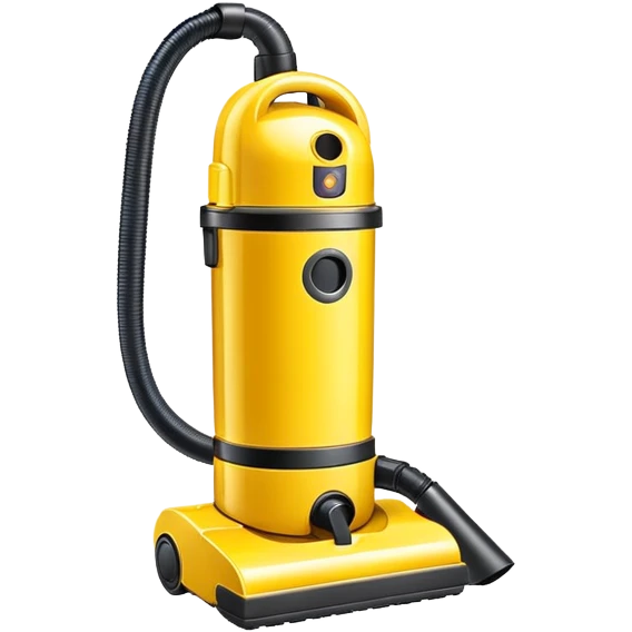 yellow vacuum emoji