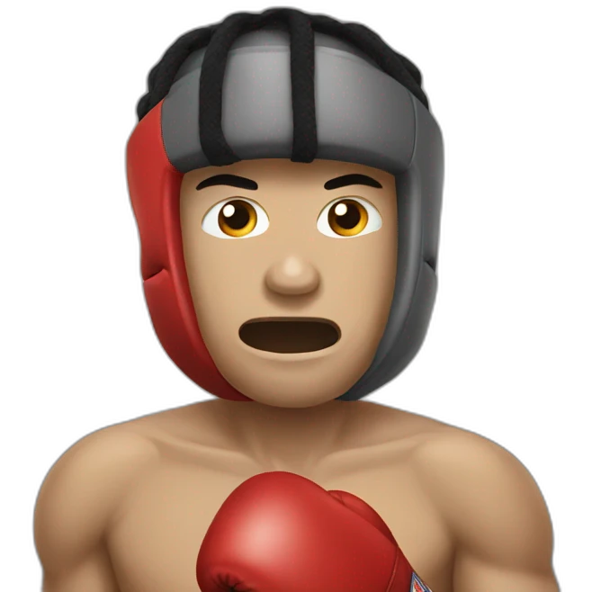 Boxing Thai emoji