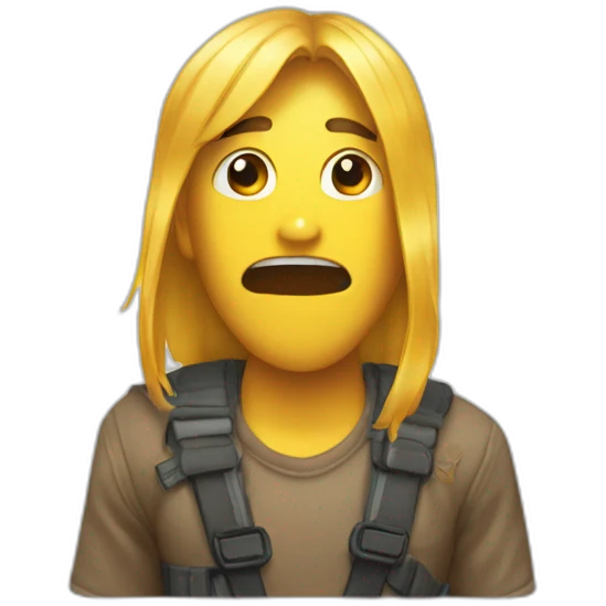 Emoji segurando telha emoji