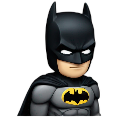 Batman in love emoji