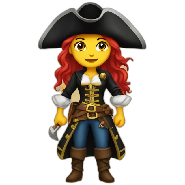 female pirate emoji