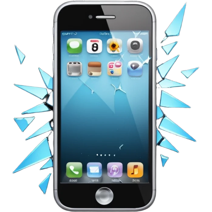 Celular roto pantallarota emoji