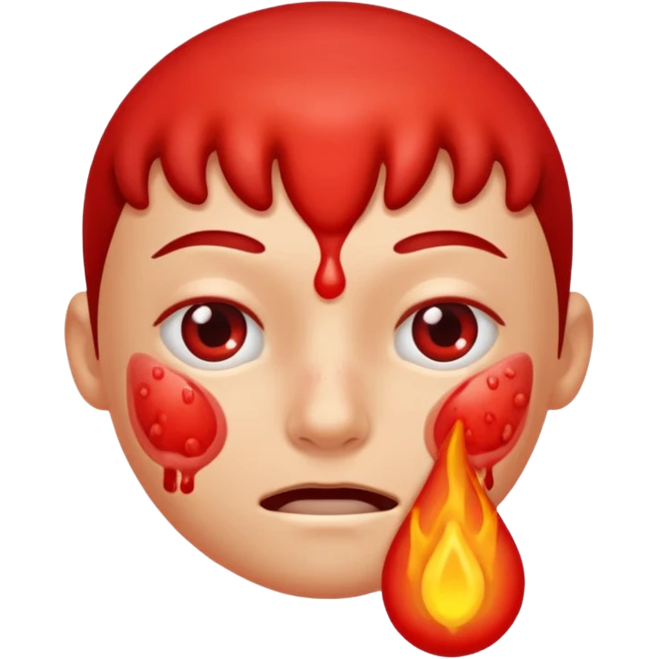 pimple emoji