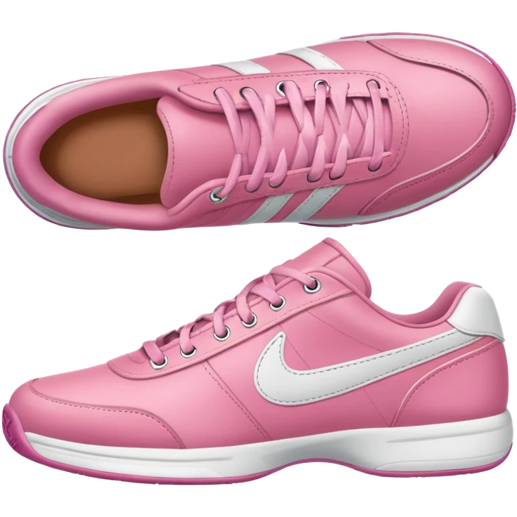 pink tennis shoe emoji