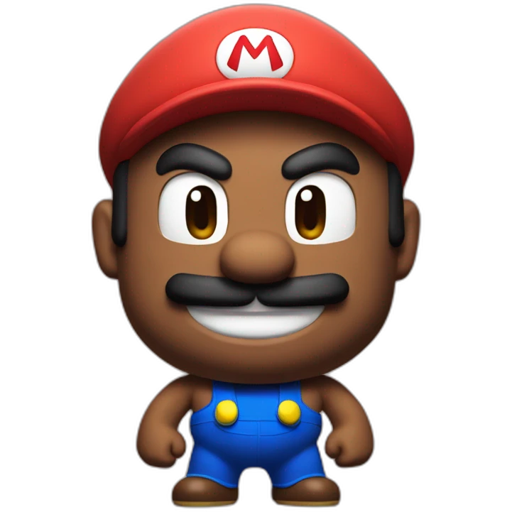 mario with muscles emoji