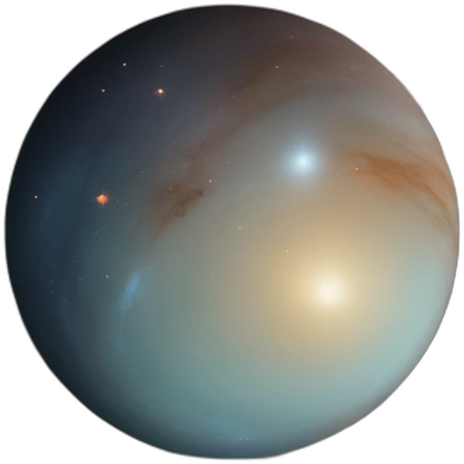 view of galactic space emoji