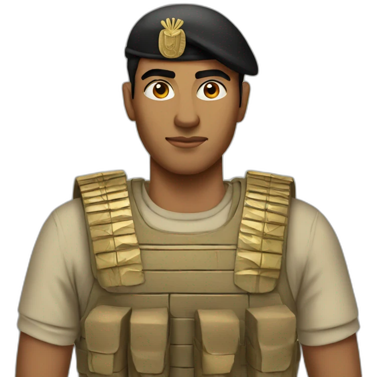 egyptian soldier emoji