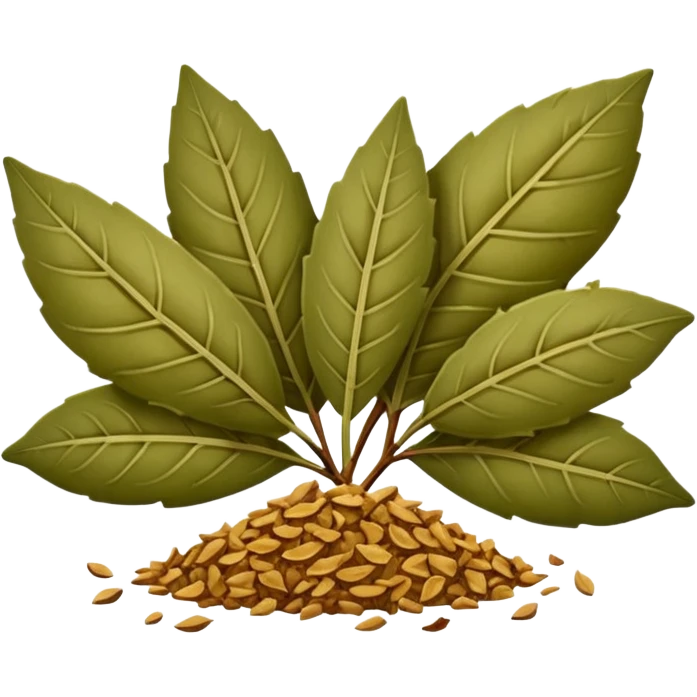 ground bay leaf emoji