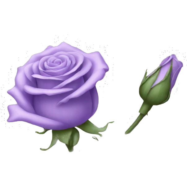 lavender rose emoji