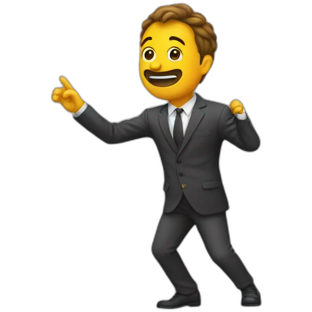 Quelqu’un qui fait un dab emoji