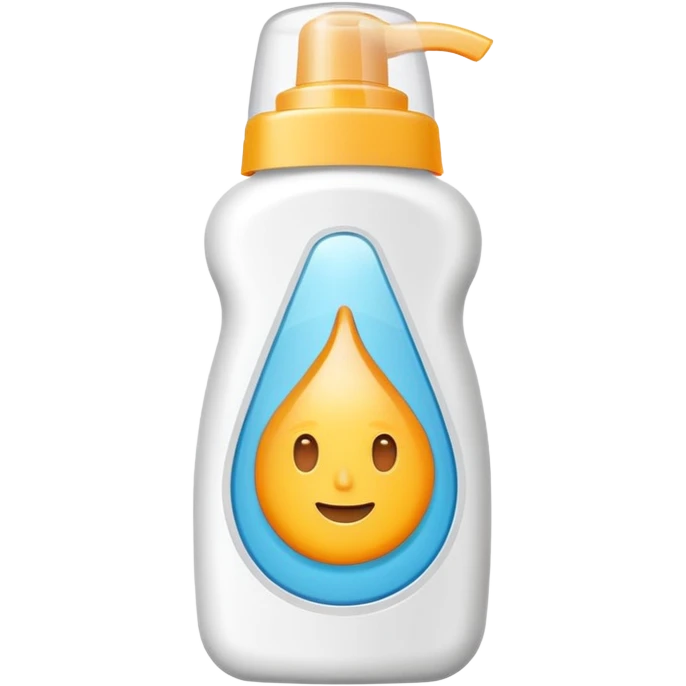 Sunscreen bottle that looks professional and nice and good emoji