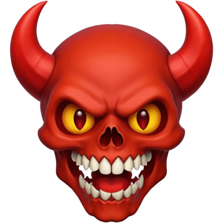 Skull + Devil emoji