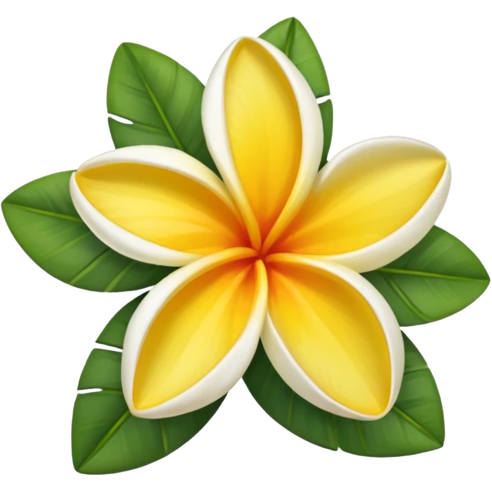 Frangipani emoji