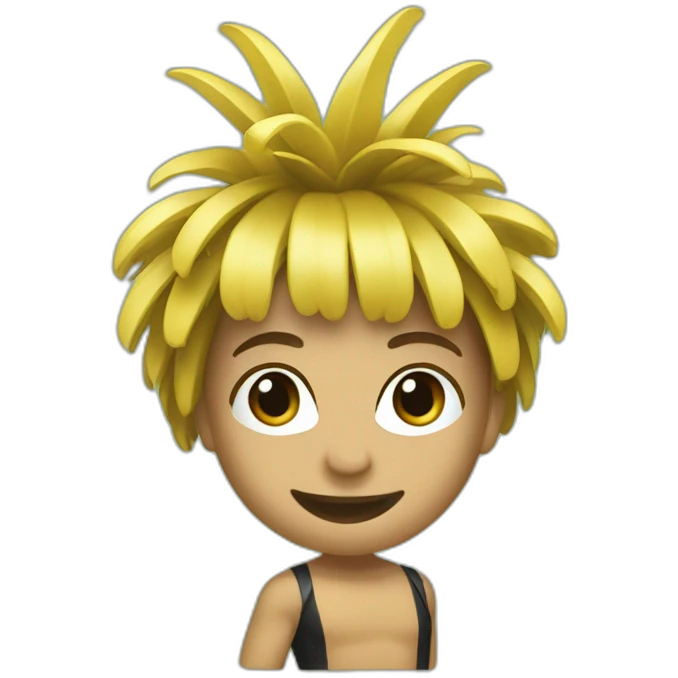 Macron en danseuse hawaïenne emoji