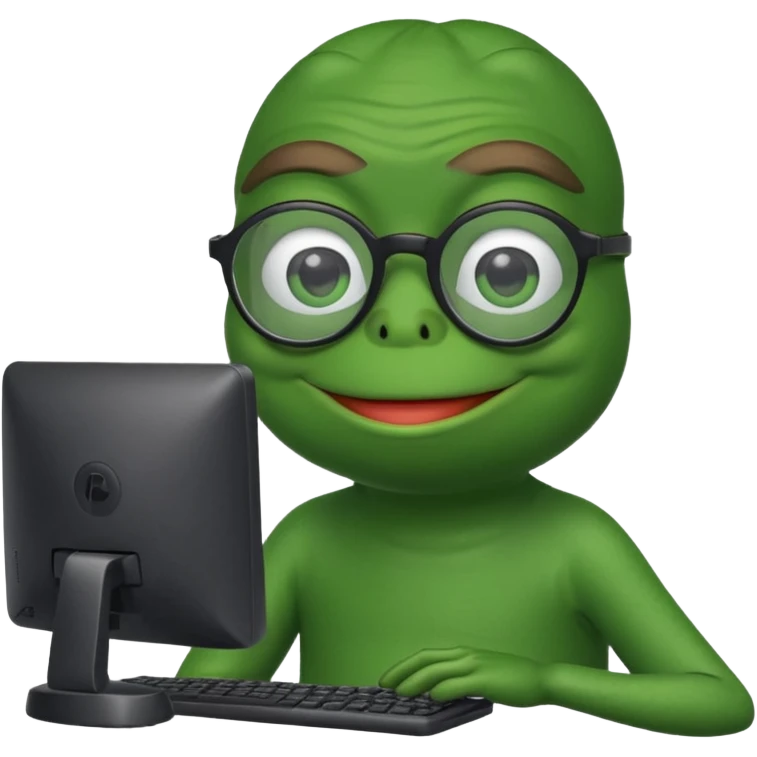 pepe the frog computer  emoji