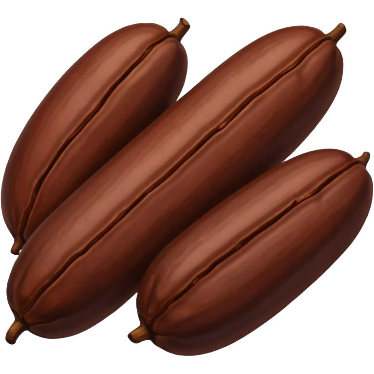 now generate beans of cocoa emoji