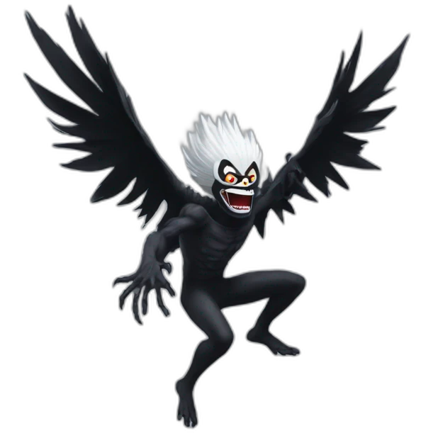 ryuk flying emoji