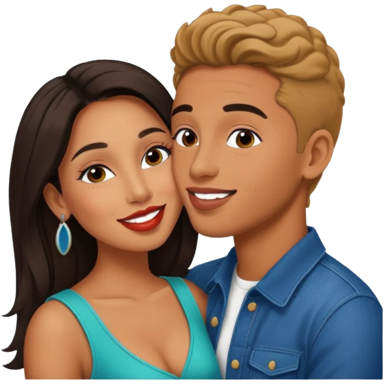 Internet celebrity relationship news! Breaking! Peruvian singer Tefi Valenzuela Peru Instagram Model kissing Josh King Madrid emoji