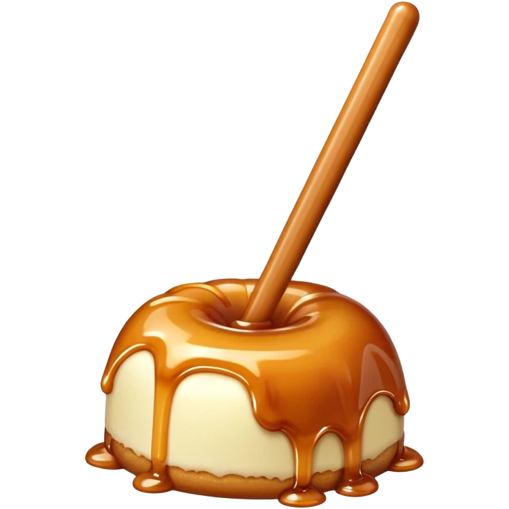 Apple jack stick emoji