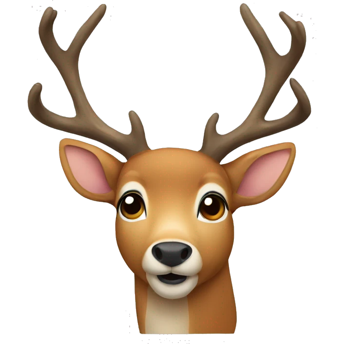 Deer emoji