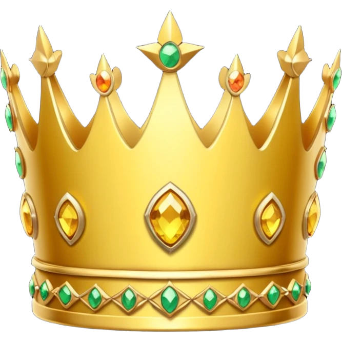 king crown, emoji