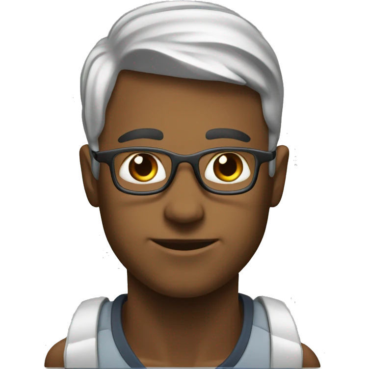 studying for a class about AI emoji