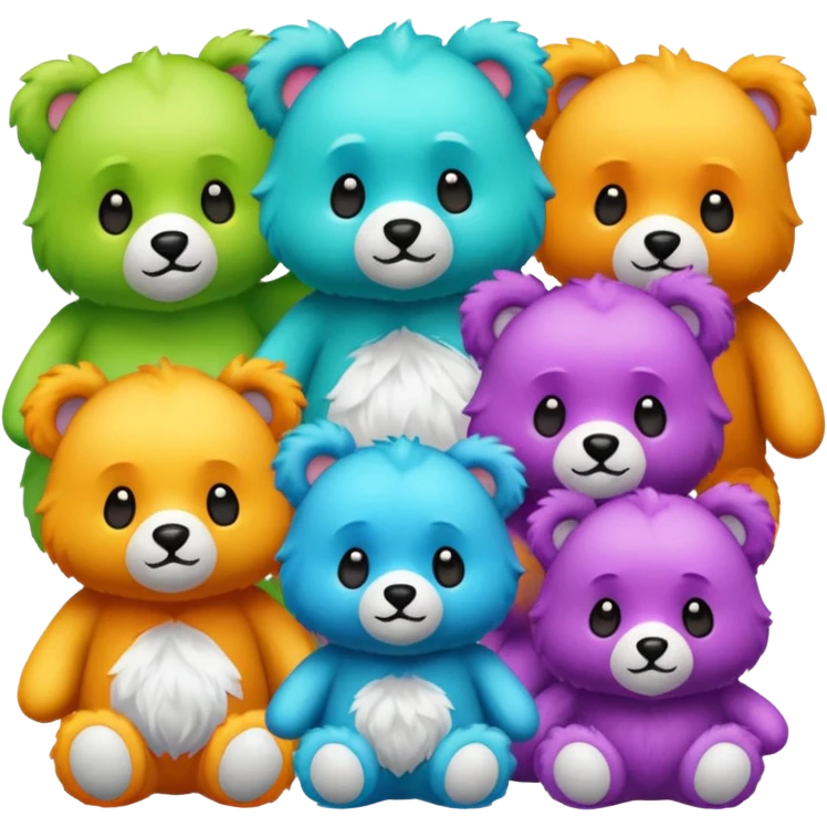 Make doodan bears pretty emoji