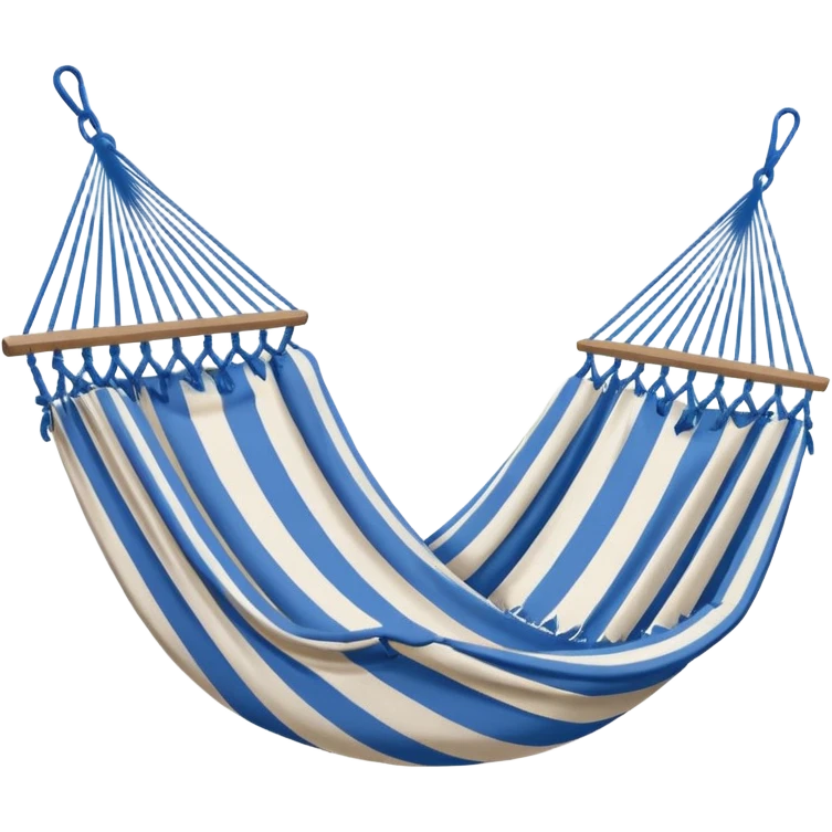 a hammock with a hole in the bottom emoji