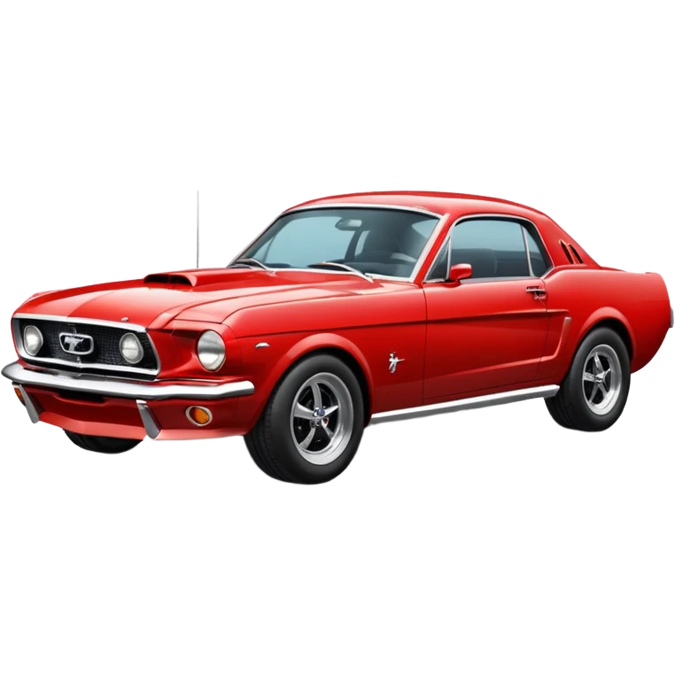 voiture mustang emoji