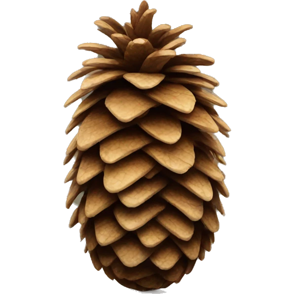 scared pinecone emoji