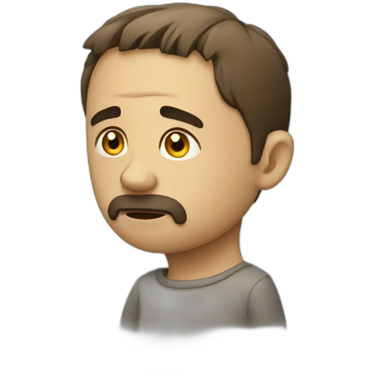 Triste emoji