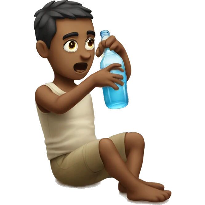 thirsty emoji