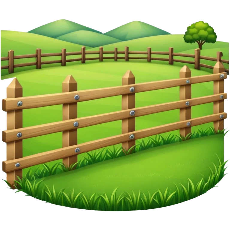 enclosure pasture emoji